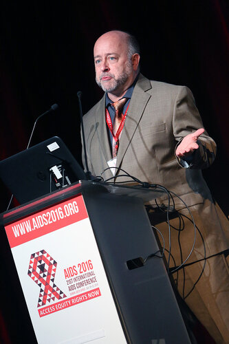 21st International AIDS Conference (AIDS 2016), Durban, South Africa.
AIDS 2016 Pre-Conference Report Back (FRSS02)
Friday 22nd July 2016 : Venue - Durban ICC - Session Room 7
Theo Smart, Journalist, United States 
Photo©International AIDS Society/Abhi Indrarajan