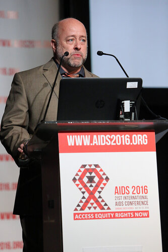 21st International AIDS Conference (AIDS 2016), Durban, South Africa.
AIDS 2016 Pre-Conference Report Back (FRSS02)
Friday 22nd July 2016 : Venue - Durban ICC - Session Room 7
Theo Smart, Journalist, United States 
Photo©International AIDS Society/Abhi Indrarajan