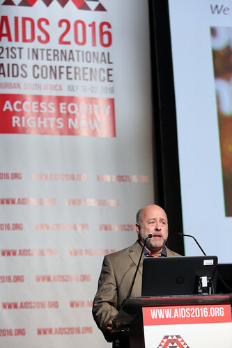 21st International AIDS Conference (AIDS 2016), Durban, South Africa.
AIDS 2016 Pre-Conference Report Back (FRSS02)
Friday 22nd July 2016 : Venue - Durban ICC - Session Room 7
Theo Smart, Journalist, United States 
Photo©International AIDS Society/Abhi Indrarajan