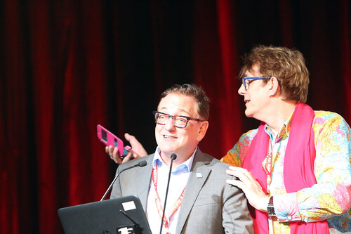 21st International AIDS Conference (AIDS 2016), Durban, South Africa.
AIDS 2016 Pre-Conference Report Back (FRSS02)
Friday 22nd July 2016 : Venue - Durban ICC - Session Room 7
Kevin Osborne and Julian Vincent Hows
Photo©International AIDS Society/Abhi Indrarajan