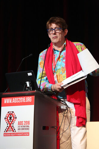21st International AIDS Conference (AIDS 2016), Durban, South Africa.
AIDS 2016 Pre-Conference Report Back (FRSS02)
Friday 22nd July 2016 : Venue - Durban ICC - Session Room 7
Julian Vincent Hows, GNP+, Netherlands 
Photo©International AIDS Society/Abhi Indrarajan
