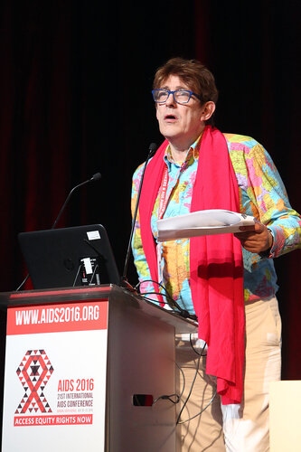 21st International AIDS Conference (AIDS 2016), Durban, South Africa.
AIDS 2016 Pre-Conference Report Back (FRSS02)
Friday 22nd July 2016 : Venue - Durban ICC - Session Room 7
Julian Vincent Hows, GNP+, Netherlands 
Photo©International AIDS Society/Abhi Indrarajan