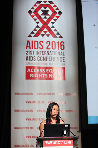 21st International AIDS Conference (AIDS 2016), Durban, South Africa.
AIDS 2016 Pre-Conference Report Back (FRSS02)
Friday 22nd July 2016 : Venue - Durban ICC - Session Room 7
Lianping Ti, British Columbia Centre for Excellence in HIV/AIDS, Canada 
Photo©International AIDS Society/Abhi Indrarajan