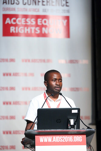 21st International AIDS Conference (AIDS 2016), Durban, South Africa.
AIDS 2016 Pre-Conference Report Back (FRSS02)
Friday 22nd July 2016 : Venue - Durban ICC - Session Room 7
Tongai Maponga, University of Stellenbosch, South Africa 
Photo©International AIDS Society/Abhi Indrarajan