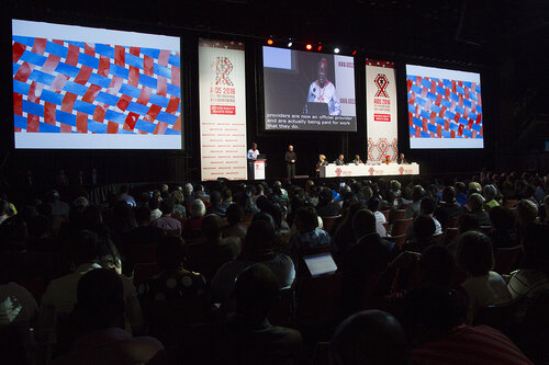 21st International AIDS Conference (AIDS 2016), Durban, South Africa.
How do we get there? (FRPL0103)
A Lifetime of Support: How We Ended Paediatric AIDS 
Dorothy Mbori-Ngacha, UNICEF, Nigeria speaks, 21 July, 2016.
Photo©International AIDS Society/Rogan Ward