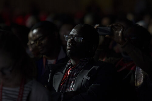 21st International AIDS Conference (AIDS 2016), Durban, South Africa.
How do we get there? (FRPL01)
Award Presentation: Global Pediatric Antiretroviral Commitment-to-Action 
Luiz Loures, UNAIDS, Switzerland speaks, 21 July, 2016.
Photo©International AIDS Society/Rogan Ward
