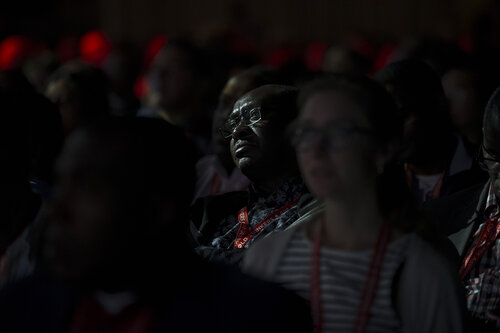21st International AIDS Conference (AIDS 2016), Durban, South Africa.
How do we get there? (FRPL01)
Award Presentation: Global Pediatric Antiretroviral Commitment-to-Action 
Luiz Loures, UNAIDS, Switzerland speaks, 21 July, 2016.
Photo©International AIDS Society/Rogan Ward