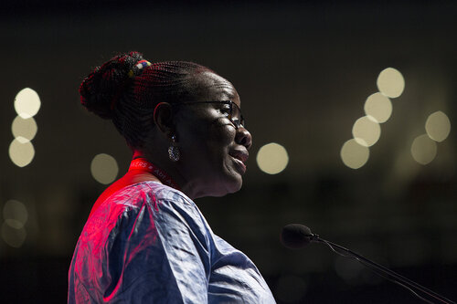 21st International AIDS Conference (AIDS 2016), Durban, South Africa.
How do we get there? (FRPL0103)
A Lifetime of Support: How We Ended Paediatric AIDS 
Dorothy Mbori-Ngacha, UNICEF, Nigeria speaks, 21 July, 2016.
Photo©International AIDS Society/Rogan Ward