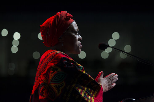 21st International AIDS Conference (AIDS 2016), Durban, South Africa.
How do we get there? (FRPL0104)
Essential Medicines, Intellectual Property and Access 
Precious Matsotso, Department of Health, South Africa speaks, 21 July, 2016.
Photo©International AIDS Society/Rogan Ward