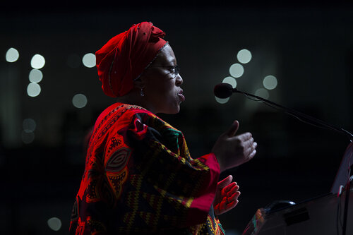 21st International AIDS Conference (AIDS 2016), Durban, South Africa.
How do we get there? (FRPL0104)
Essential Medicines, Intellectual Property and Access 
Precious Matsotso, Department of Health, South Africa speaks, 21 July, 2016.
Photo©International AIDS Society/Rogan Ward