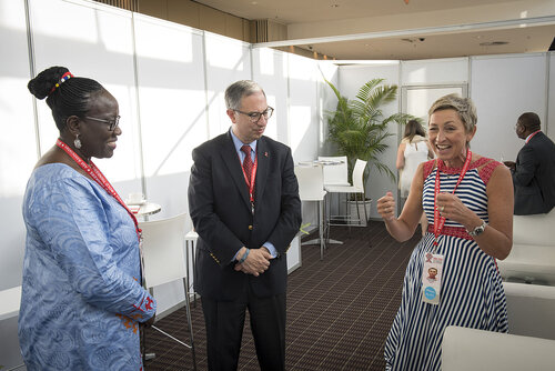 21st International AIDS Conference (AIDS 2016), Durban, South Africa.
Photo shows backstage before the Friday Plenary.
Photo©International AIDS Society/Steve Forrest/Workers' Photos