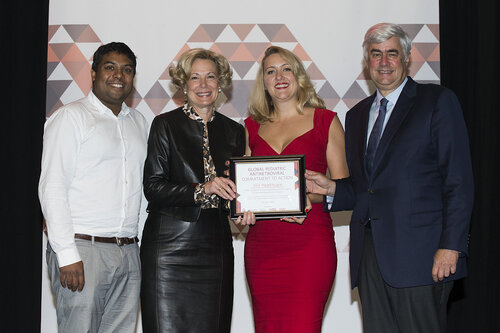 21st International AIDS Conference (AIDS 2016), Durban, South Africa.
How do we get there? (FRPL0102)
Award Presentation: Global Pediatric Antiretroviral Commitment-to-Action Public Recognition Award, 21 July, 2016.
Photo©International AIDS Society/Rogan Ward