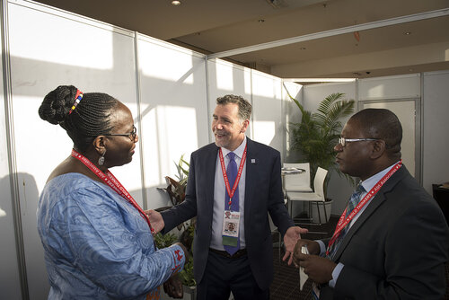 21st International AIDS Conference (AIDS 2016), Durban, South Africa.
Photo shows backstage before the Friday Plenary.
Photo©International AIDS Society/Steve Forrest/Workers' Photos