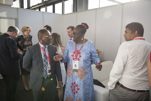21st International AIDS Conference (AIDS 2016), Durban, South Africa.
Photo shows backstage before the Friday Plenary.
Photo©International AIDS Society/Steve Forrest/Workers' Photos