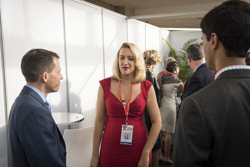 21st International AIDS Conference (AIDS 2016), Durban, South Africa.
Photo shows backstage before the Friday Plenary.
Photo©International AIDS Society/Steve Forrest/Workers' Photos
