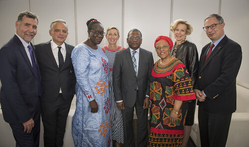21st International AIDS Conference (AIDS 2016), Durban, South Africa.
Photo shows backstage before the Friday Plenary.
Photo©International AIDS Society/Steve Forrest/Workers' Photos