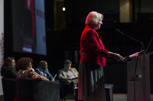 21st International AIDS Conference (AIDS 2016), Durban, South Africa.
From Commitments to Action: Implications of the 2016 UN High Level Meeting on Ending AIDS (FRSS01)
Outcomes of the HLM: what does it mean for the response? 
Jan Beagle, UNAIDS Deputy Executive Director, Switzerland, 22 July, 2016.
Photo©International AIDS Society/Rogan Ward