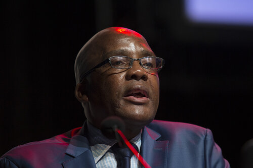 Outcomes of the HLM: what does it mean for the response? 
From Commitments to Action: Implications of the 2016 UN High Level Meeting on Ending AIDS (FRSS01)
Getting results: translating HLM commitments into national responses 
Aaron Motsoaledi, Minister of Health, South Africa, 22 July, 2016.
Photo©International AIDS Society/Rogan Ward