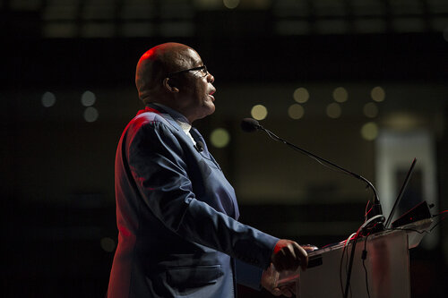 Outcomes of the HLM: what does it mean for the response? 
From Commitments to Action: Implications of the 2016 UN High Level Meeting on Ending AIDS (FRSS01)
Getting results: translating HLM commitments into national responses 
Aaron Motsoaledi, Minister of Health, South Africa, 22 July, 2016.
Photo©International AIDS Society/Rogan Ward