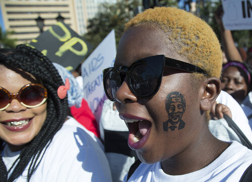 21st International AIDS Conference (AIDS 2016), Durban, South Africa.
Photo shows TAC March through the Durban CBD, 18 July, 2016.
Photo©International AIDS Society/Rogan Ward)