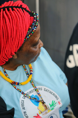 21st International AIDS Conference (AIDS 2016), Durban, South Africa.
16th July 2016
Grandmothers united having a march and gathering outside the Durban ICC
Photo©International AIDS Society/Abhi Indrarajan