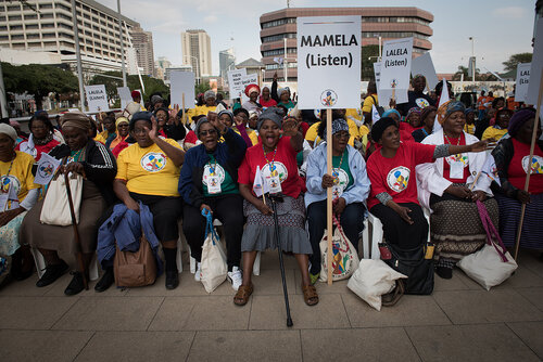 21st International AIDS Conference (AIDS 2016), Durban, South Africa.
Photo shows: Steven Louis Foundation March. Photo©International AIDS Society/Marcus Rose