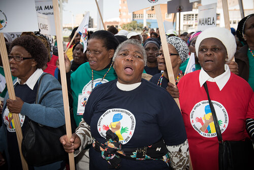 21st International AIDS Conference (AIDS 2016), Durban, South Africa.
Photo shows: Steven Louis Foundation March. Photo©International AIDS Society/Marcus Rose