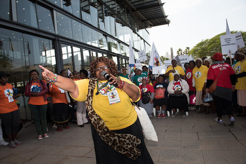 21st International AIDS Conference (AIDS 2016), Durban, South Africa.
Photo shows: Steven Louis Foundation March. Photo©International AIDS Society/Marcus Rose