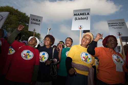 21st International AIDS Conference (AIDS 2016), Durban, South Africa.
Photo shows: Steven Louis Foundation March. Photo©International AIDS Society/Marcus Rose