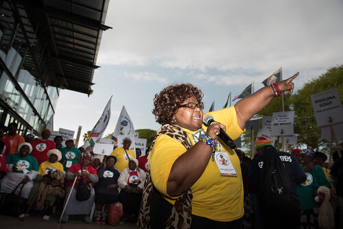 21st International AIDS Conference (AIDS 2016), Durban, South Africa.
Photo shows: Steven Louis Foundation March. Photo©International AIDS Society/Marcus Rose