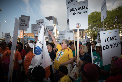 21st International AIDS Conference (AIDS 2016), Durban, South Africa.
Photo shows: Steven Louis Foundation March. Photo©International AIDS Society/Marcus Rose