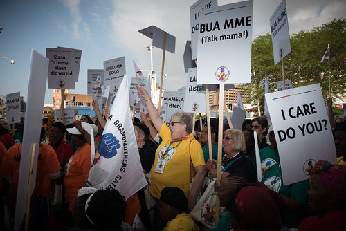 21st International AIDS Conference (AIDS 2016), Durban, South Africa.
Photo shows: Steven Louis Foundation March. Photo©International AIDS Society/Marcus Rose