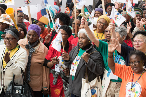 21st International AIDS Conference (AIDS 2016), Durban, South Africa.
Photo shows: Steven Louis Foundation March. Photo©International AIDS Society/Marcus Rose