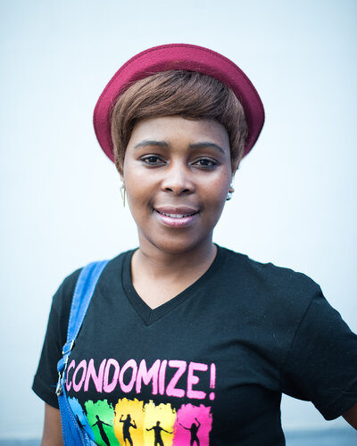 21st International AIDS Conference (AIDS2016), Durban, South Africa. Photo shows: portraits of delegates in the ICC. Photo©International AIDS Society/Marcus Rose