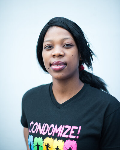 21st International AIDS Conference (AIDS2016), Durban, South Africa. Photo shows: portraits of delegates in the ICC. Photo©International AIDS Society/Marcus Rose