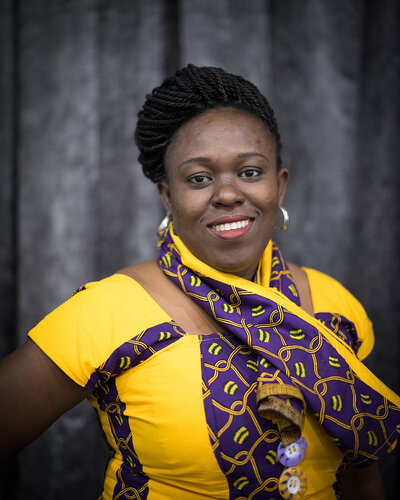21st International AIDS Conference (AIDS2016), Durban, South Africa. Photo shows: portraits of delegates in the ICC. Photo©International AIDS Society/Marcus Rose