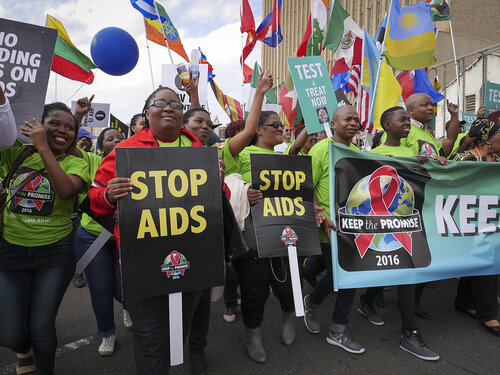 21st International AIDS Conference (AIDS 2016), Durban, South Africa.
Photo shows the AHF AIDS walk.
Photo©International AIDS Society/