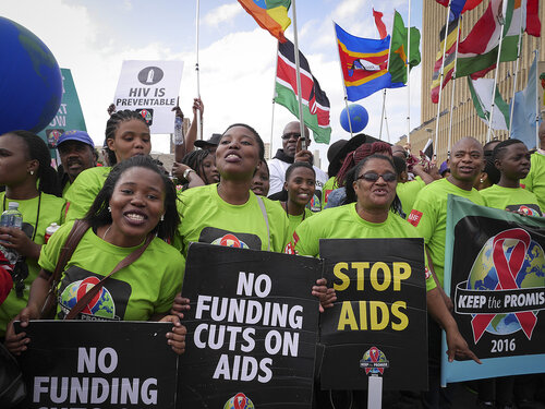 21st International AIDS Conference (AIDS 2016), Durban, South Africa.
Photo shows the AHF AIDS walk.
Photo©International AIDS Society/