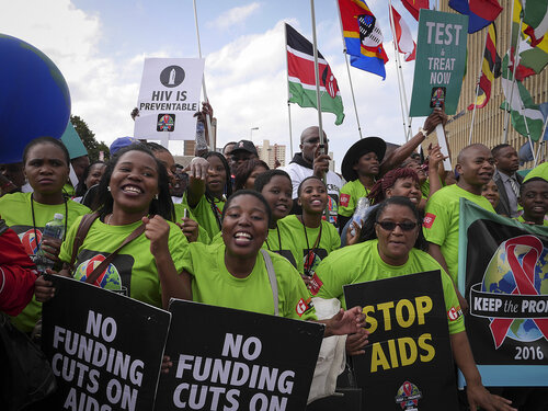 21st International AIDS Conference (AIDS 2016), Durban, South Africa.
Photo shows the AHF AIDS walk.
Photo©International AIDS Society/
