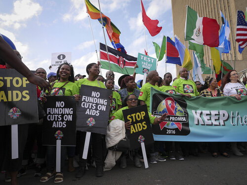 21st International AIDS Conference (AIDS 2016), Durban, South Africa.
Photo shows the AHF AIDS walk.
Photo©International AIDS Society/