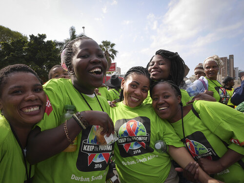 21st International AIDS Conference (AIDS 2016), Durban, South Africa.
Photo shows the AHF AIDS walk.
Photo©International AIDS Society/