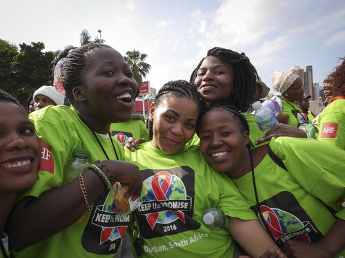 21st International AIDS Conference (AIDS 2016), Durban, South Africa.
Photo shows the AHF AIDS walk.
Photo©International AIDS Society/