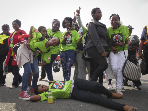 21st International AIDS Conference (AIDS 2016), Durban, South Africa.
Photo shows the AHF AIDS walk.
Photo©International AIDS Society/