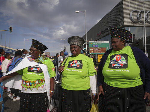 21st International AIDS Conference (AIDS 2016), Durban, South Africa.
Photo shows the AHF AIDS walk.
Photo©International AIDS Society/