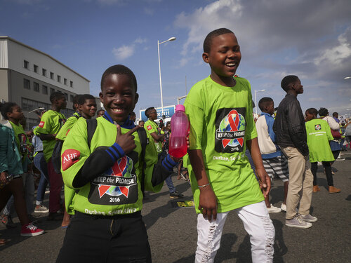 21st International AIDS Conference (AIDS 2016), Durban, South Africa.
Photo shows the AHF AIDS walk.
Photo©International AIDS Society/