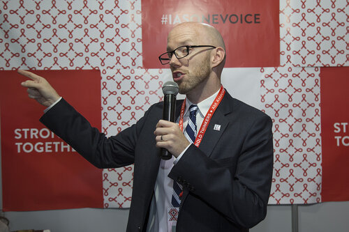 21st International AIDS Conference (AIDS 2016), Durban, South Africa.
IAS Booth in Global Village. IAS Booth in Durban, 18 July, 2016.
Photo©International AIDS Society/Rogan Ward)