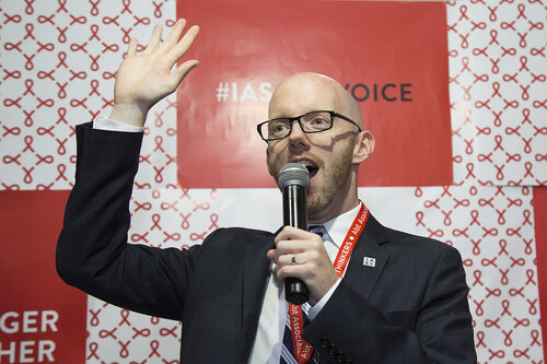 21st International AIDS Conference (AIDS 2016), Durban, South Africa.
IAS Booth in Global Village. IAS Booth in Durban, 18 July, 2016.
Photo©International AIDS Society/Rogan Ward)