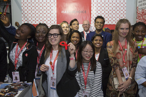 21st International AIDS Conference (AIDS 2016), Durban, South Africa.
IAS Booth in Global Village. IAS Booth in Durban, 18 July, 2016.
Photo©International AIDS Society/Rogan Ward)