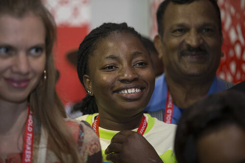 21st International AIDS Conference (AIDS 2016), Durban, South Africa.
IAS Booth in Global Village. IAS Booth in Durban, 18 July, 2016.
Photo©International AIDS Society/Rogan Ward)