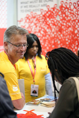 21st International AIDS Conference (AIDS 2016), Durban, South Africa.
Monday 18th July 2016, VENUE : Global Village
IAS Stand in the Global Village
Photo©International AIDS Society/Abhi Indrarajan